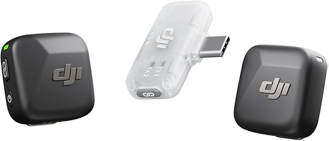 DJI 마이크 미니 초경량 2채널 무선 핀마이크