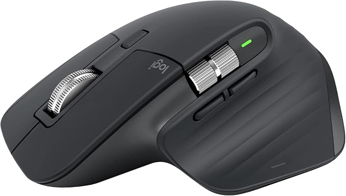 로지텍 MX Master 3S 최고급 무소음 무선 마우스